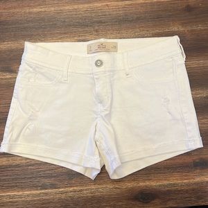 Hollister midi White shorts size 7